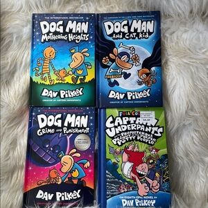 Dog Man and Cat Kid by - Blue Cover captain underpants